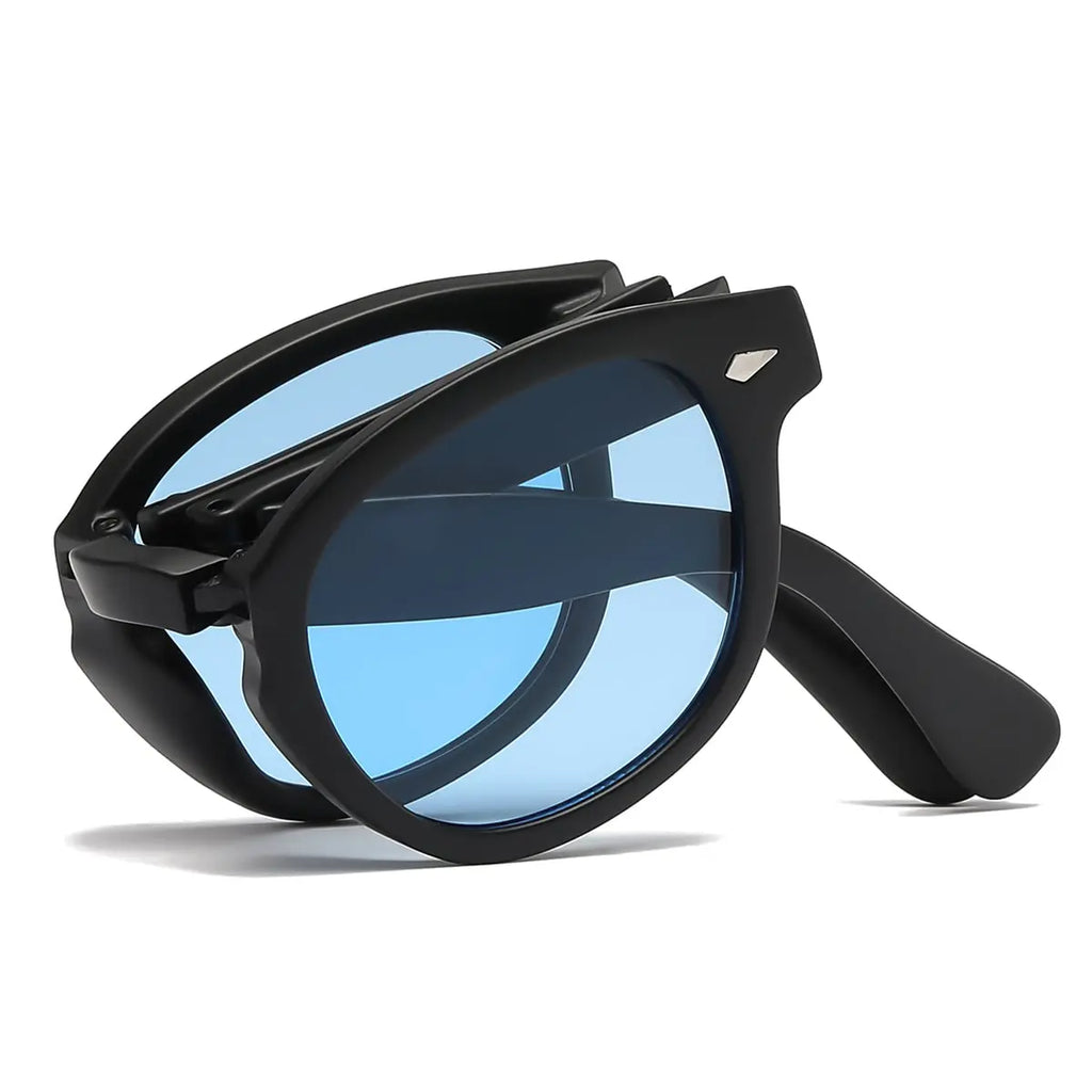 Noon Pieghevole /Matte Black Blue Fumè