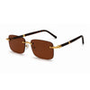 Argins / Tortoise Gold Brown