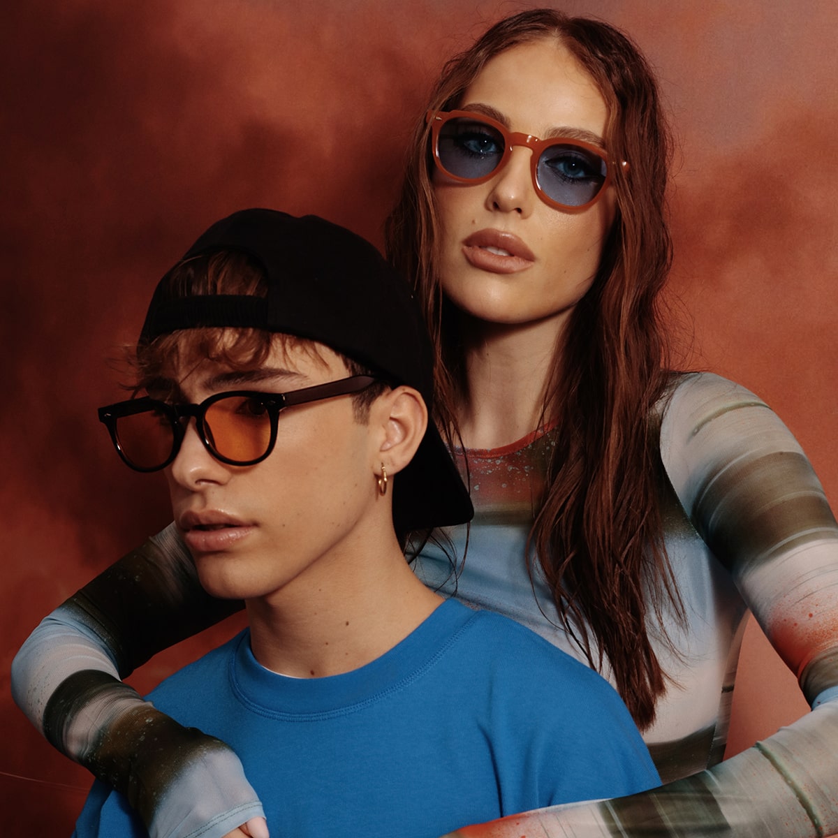 Business / Tortoise Blue Yellow Smoke