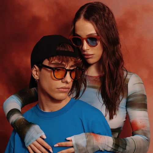 Business / Black Blue Yellow Smoked