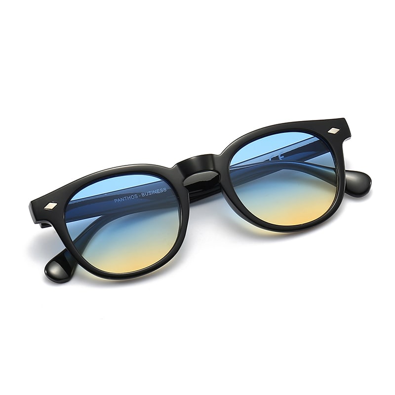 Business / Black Blue Yellow Smoked