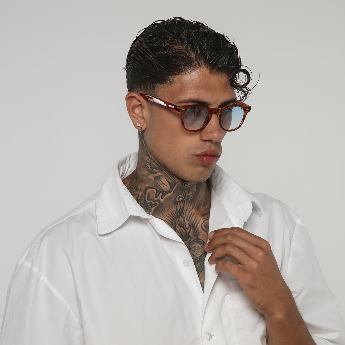 Business / Stripes Blue Smoke