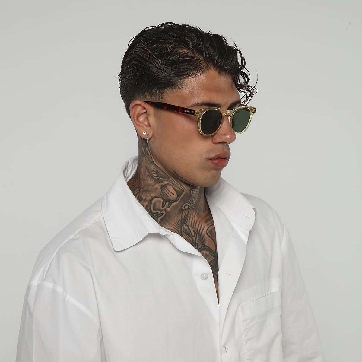 Business / Yellow Tortoise Dark Green