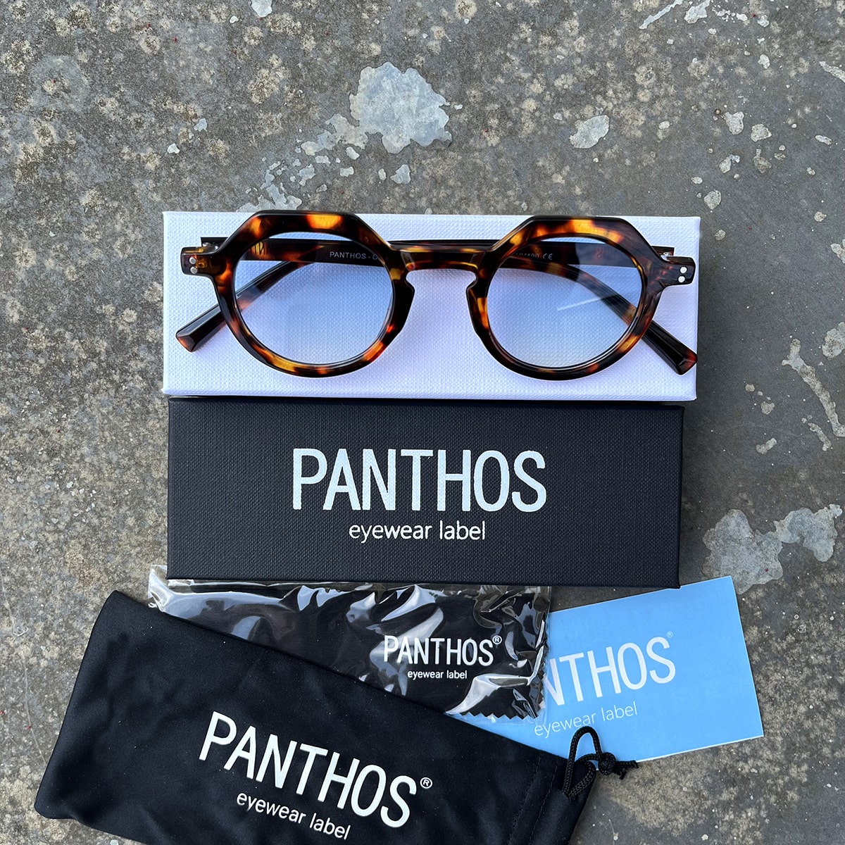 Clip / Tortoise Blue Smoke