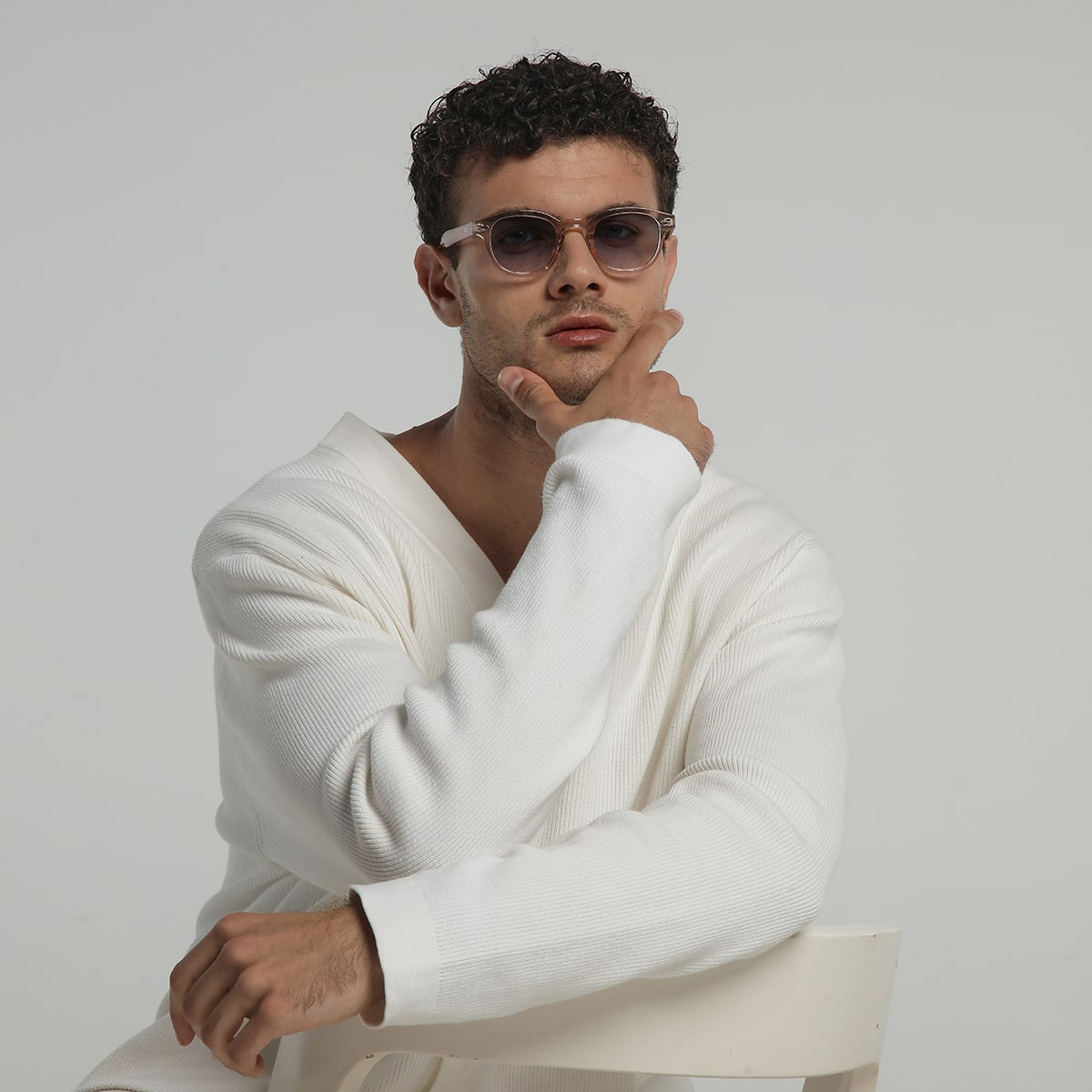 Noon / Light Brown Blue Smoke