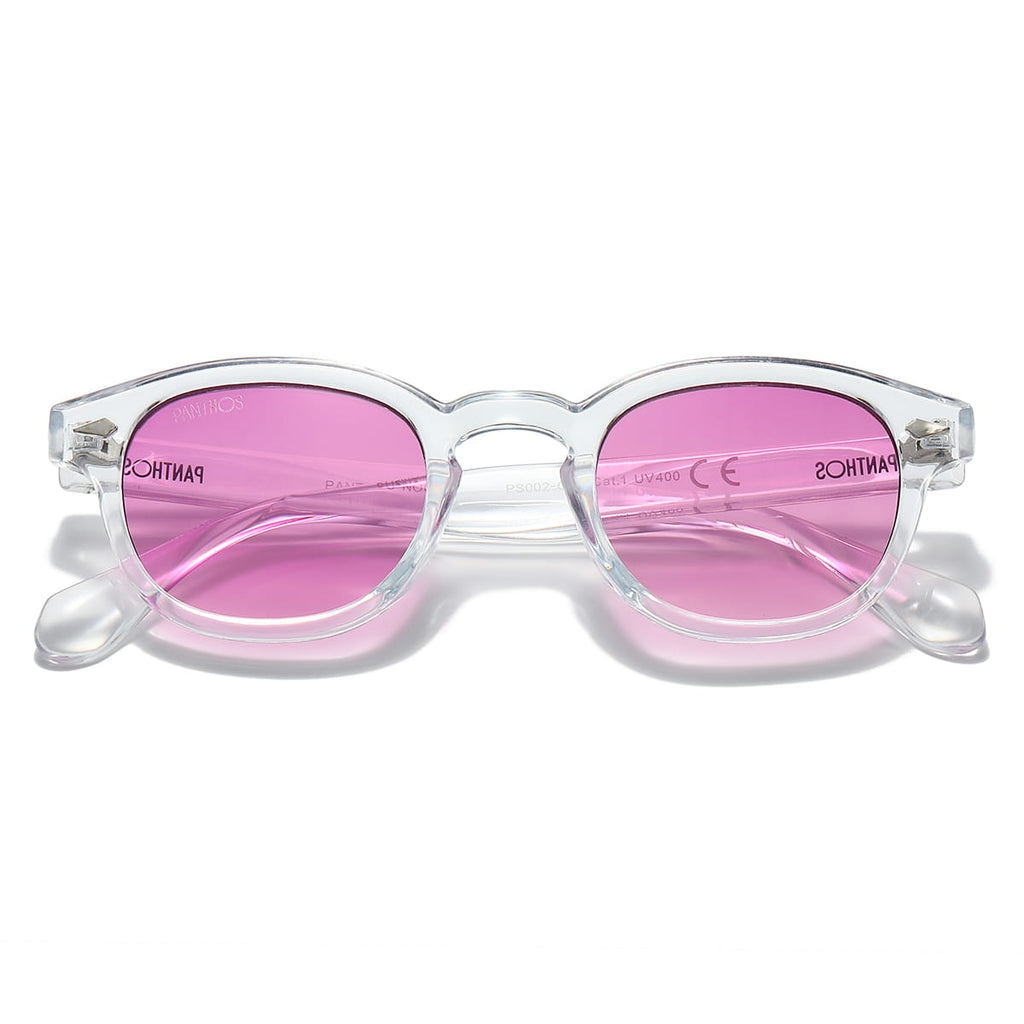 Noon / Transparent Grey Gradient Pink