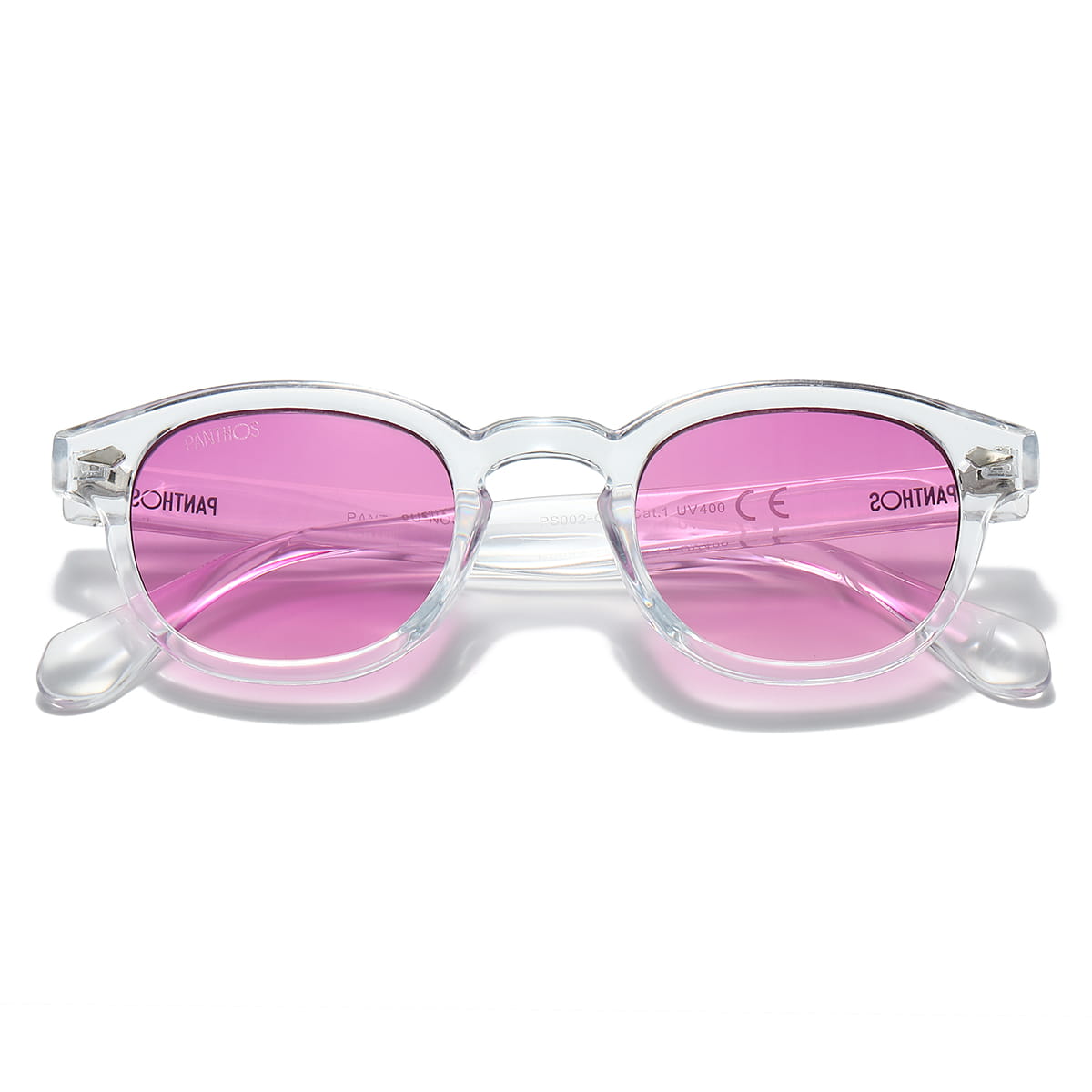 Noon / Transparent Grey Gradient Pink