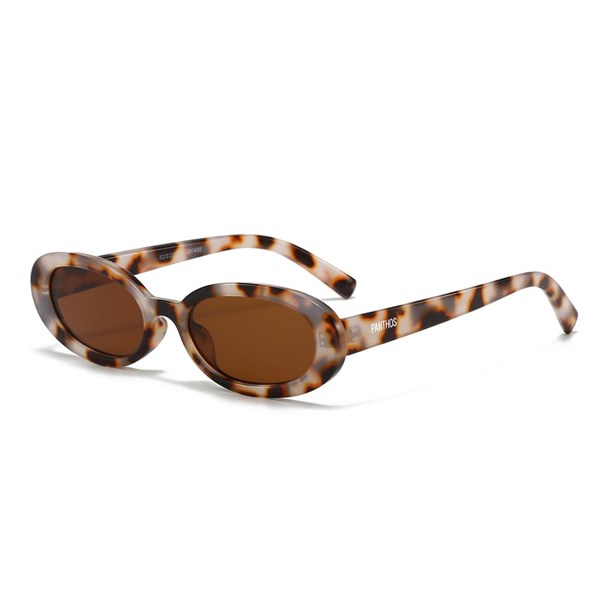 Oval / Tortoise Brown