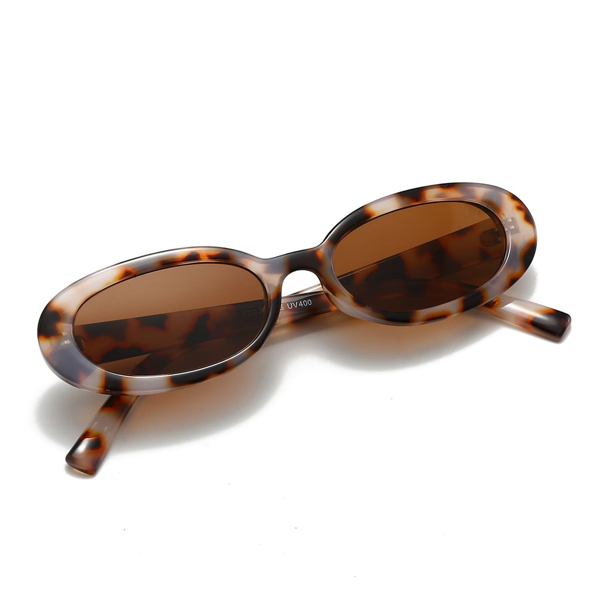 Oval / Tortoise Brown