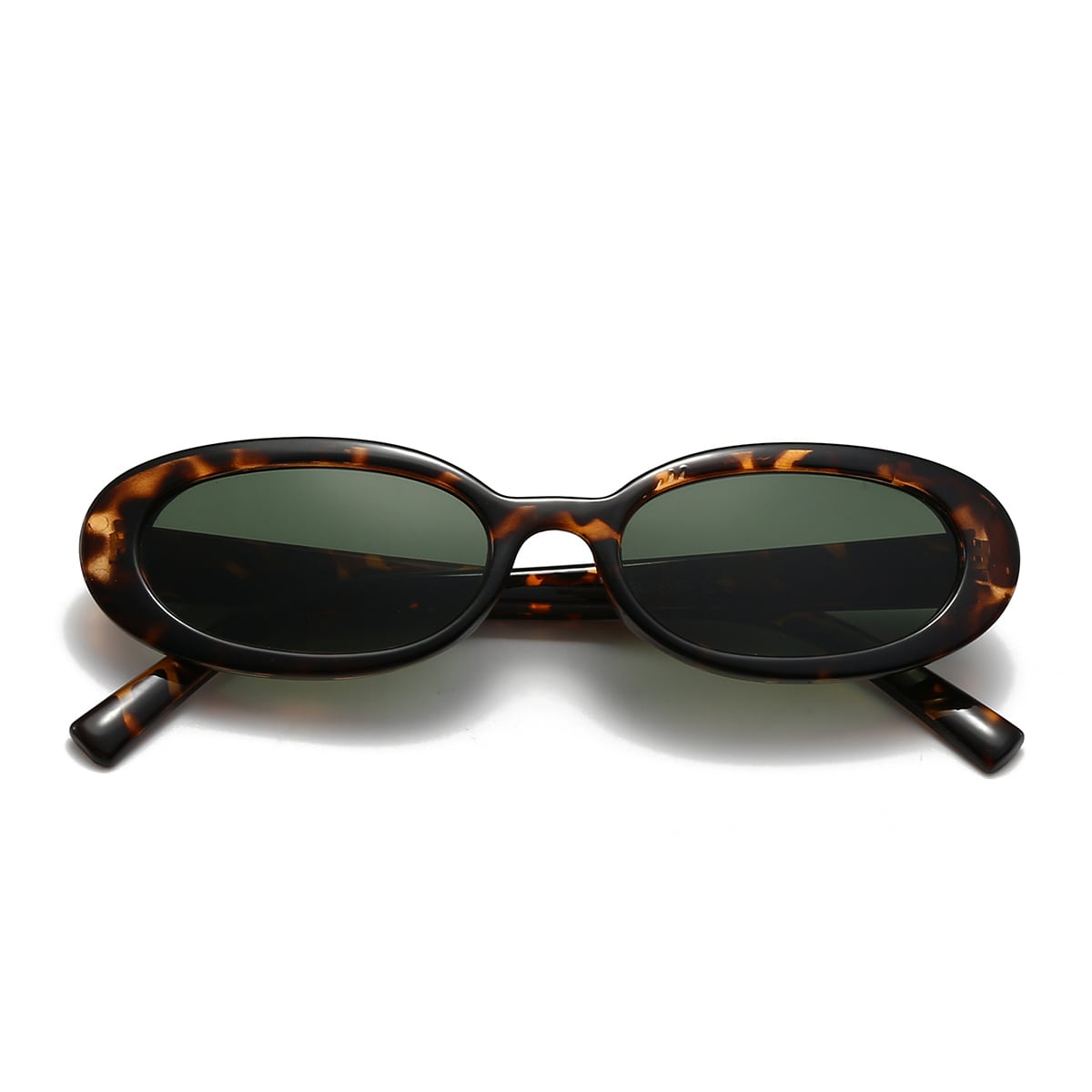 Oval / Tortoise Dark Green