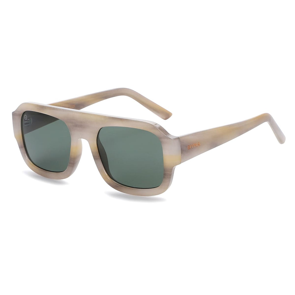 OYMA 01 / C06 - Stripe Cream Dark Green
