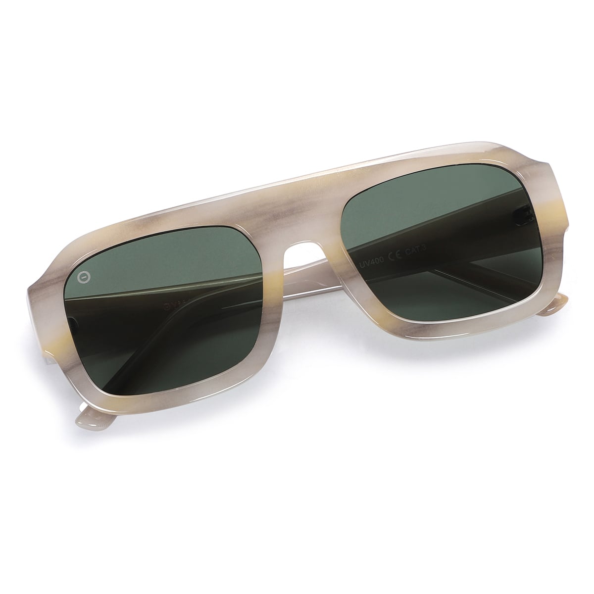 OYMA 01 / C06 - Stripe Cream Dark Green