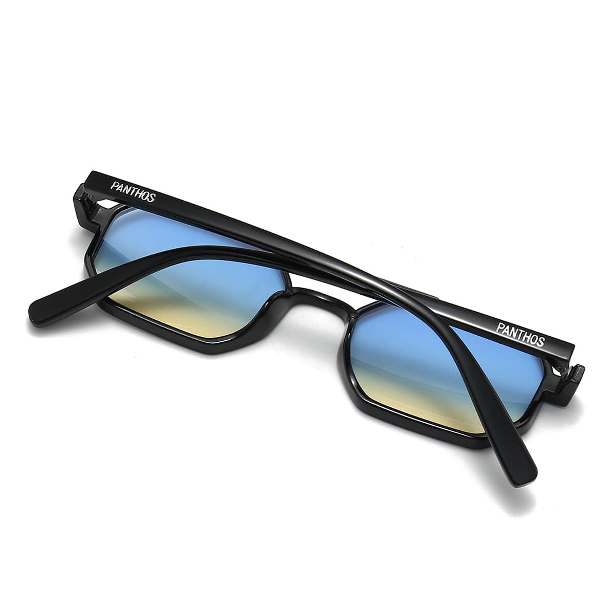 Shaped / Black Blue Yellow Smoked