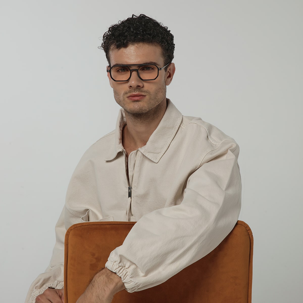 Shaped Metal / Tortoise Orange