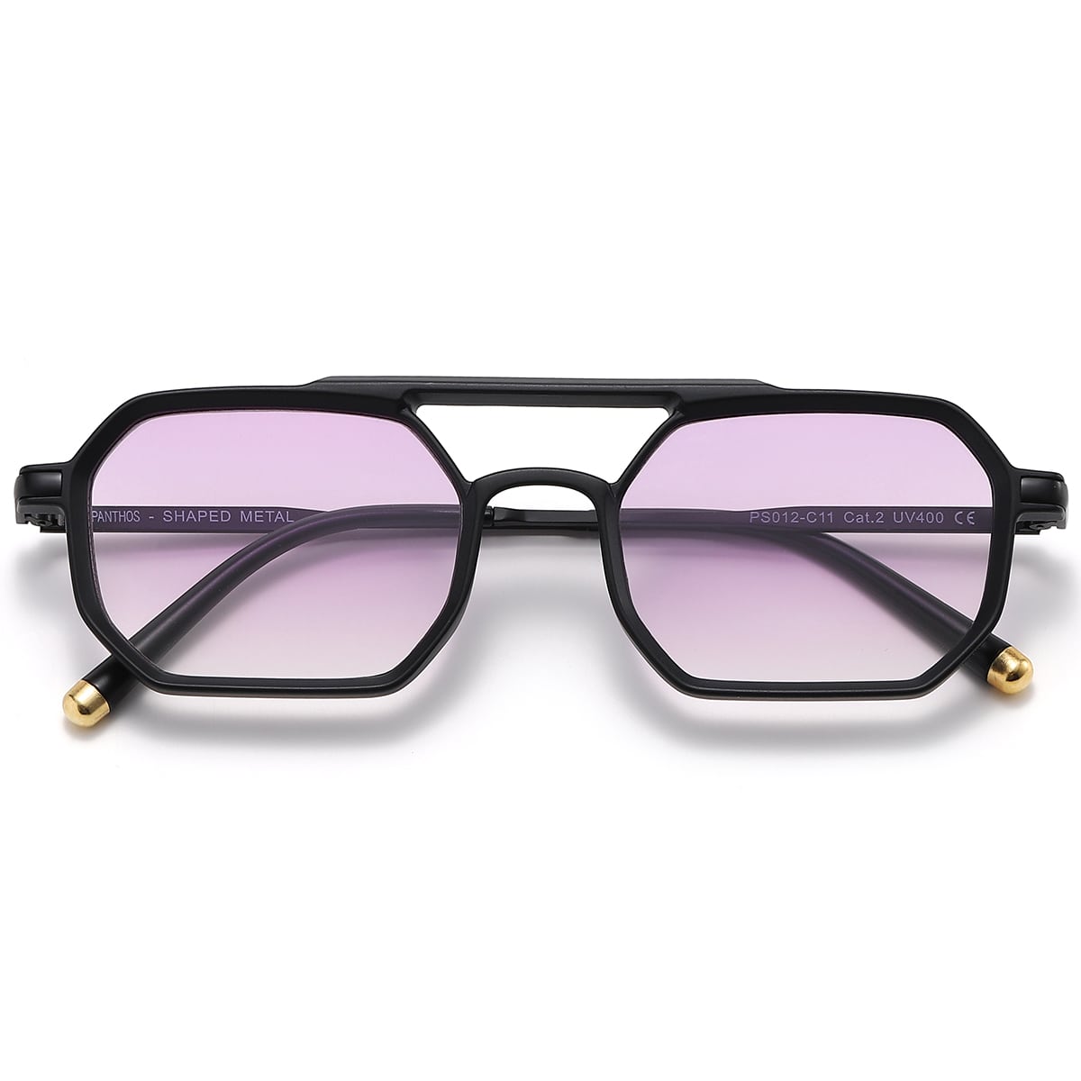 Shaped Metal / Matte Black Violet