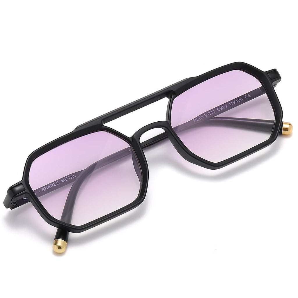 Shaped Metal / Matte Black Violet