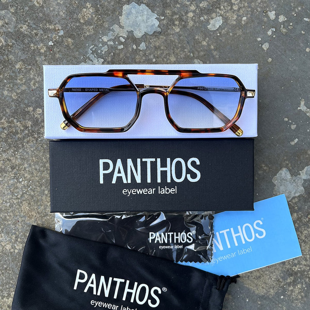 Shaped Metal / Tortoise Blue Smoke