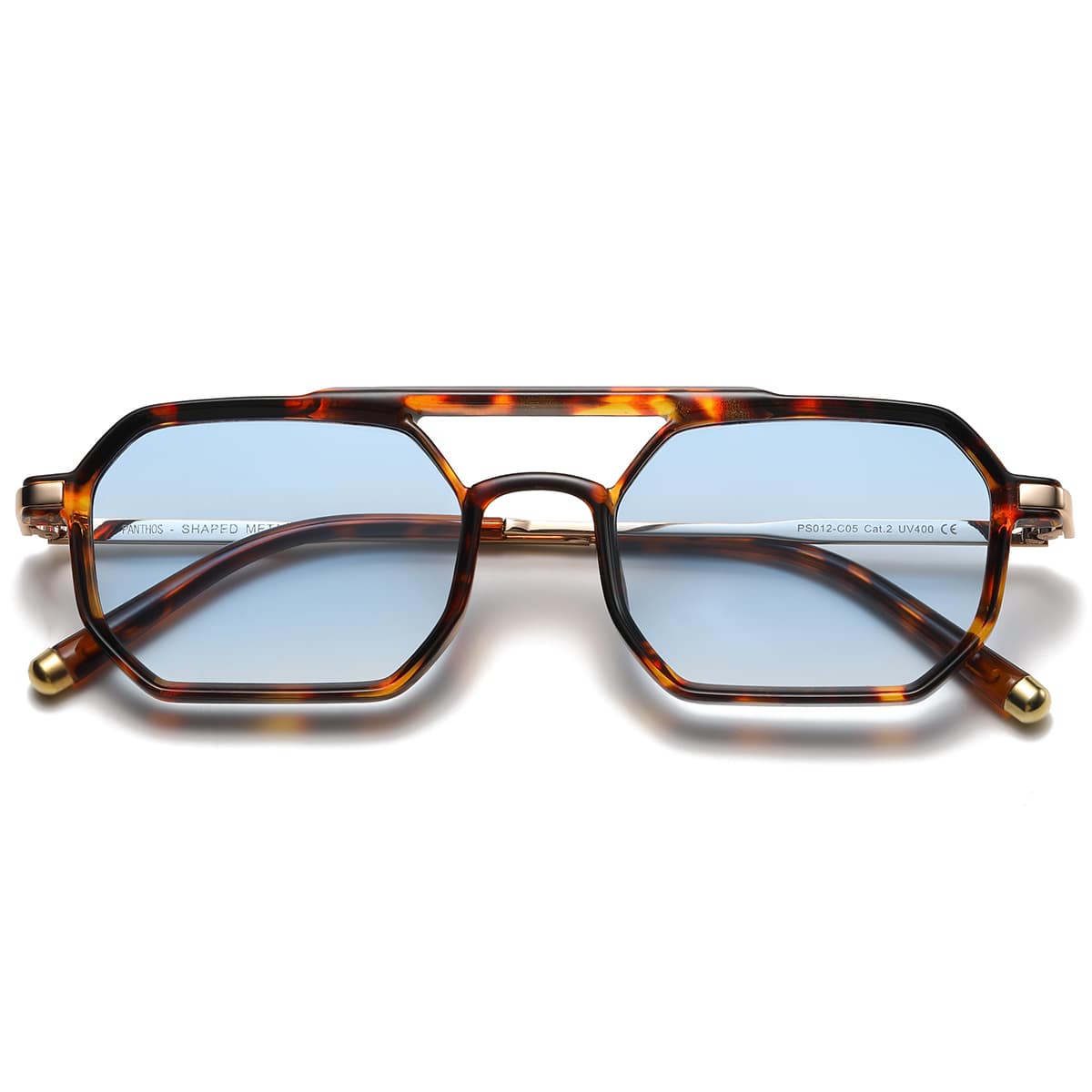Shaped Metal / Tortoise Blue Smoke