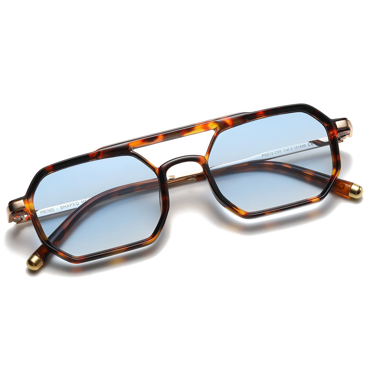 Shaped Metal / Tortoise Blue Smoke