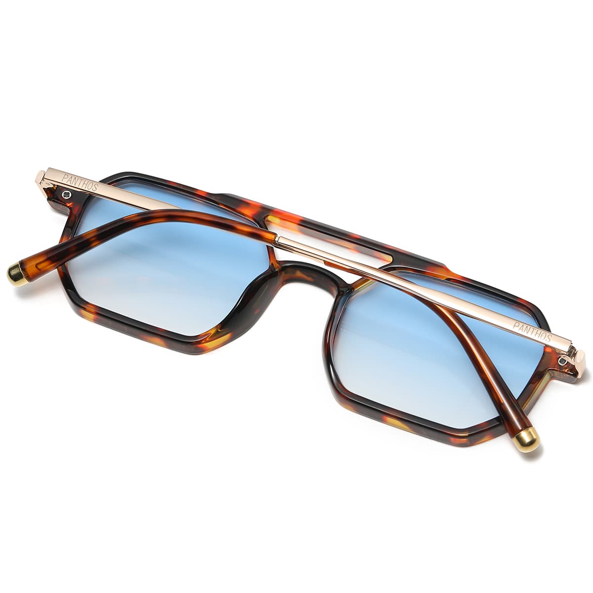 Shaped Metal / Tortoise Blue Smoke