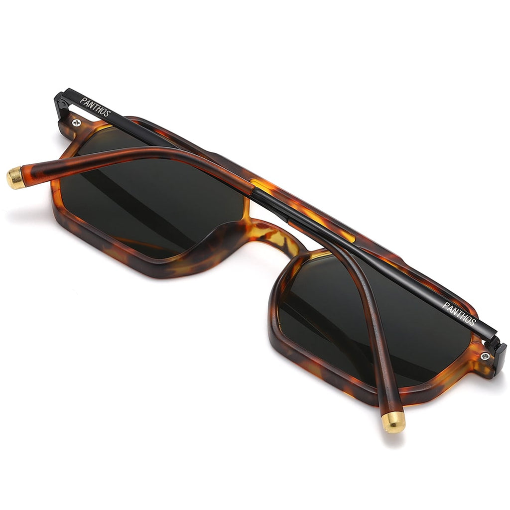 Shaped Metal / Matte Tortoise Dark Green