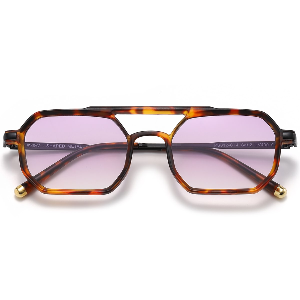 Shaped Metal / Tortoise Violet Smoke