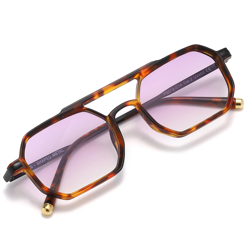 Shaped Metal / Tortoise Violet Smoke