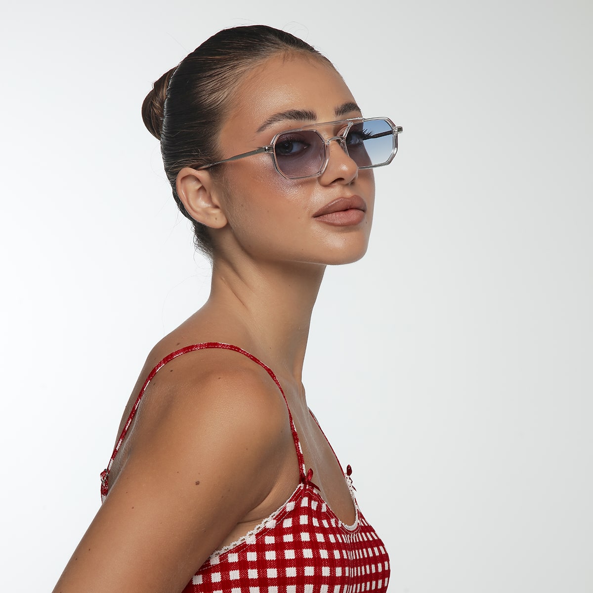 Shaped Metal / Transparent Blue Smoke