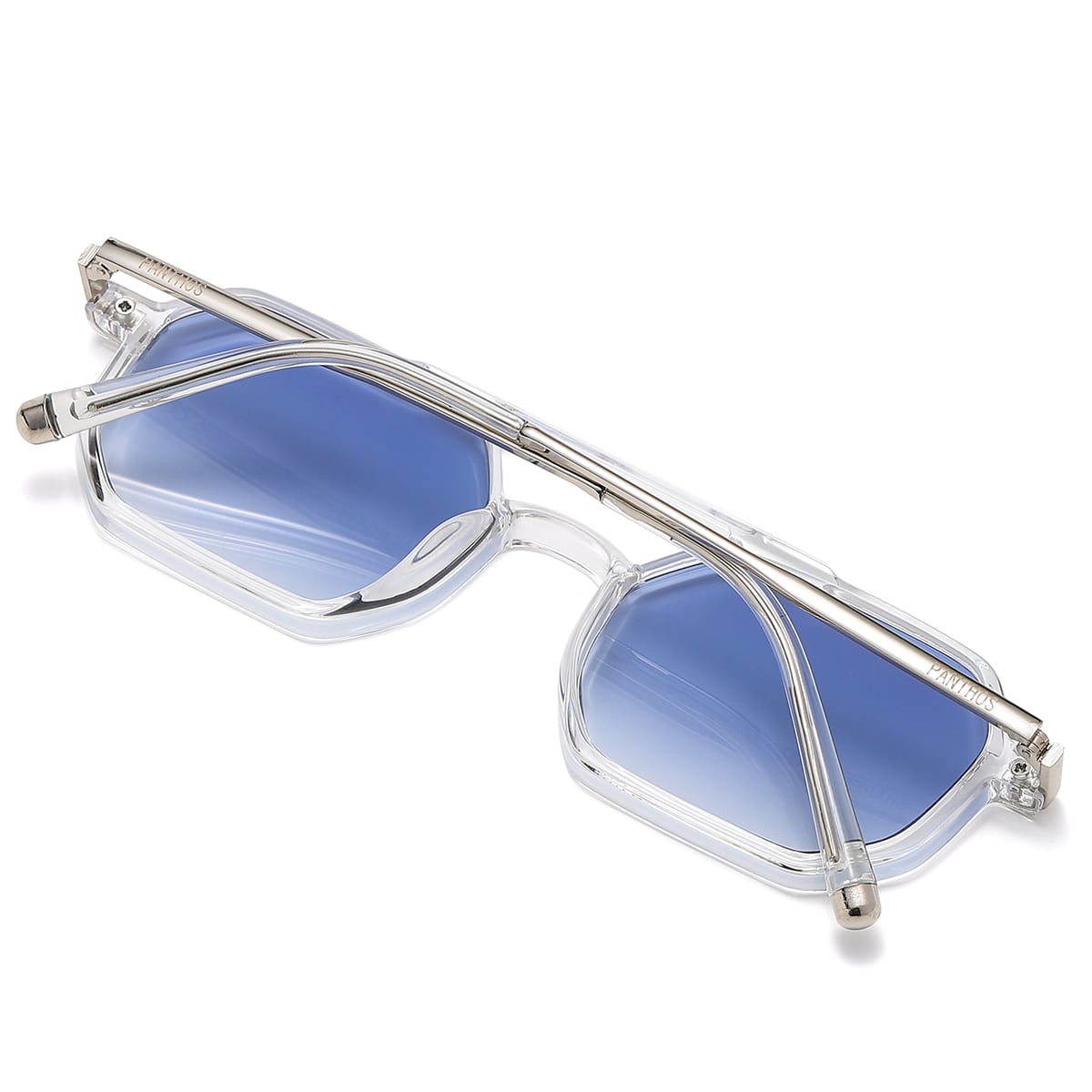 Shaped Metal / Transparent Blue Smoke