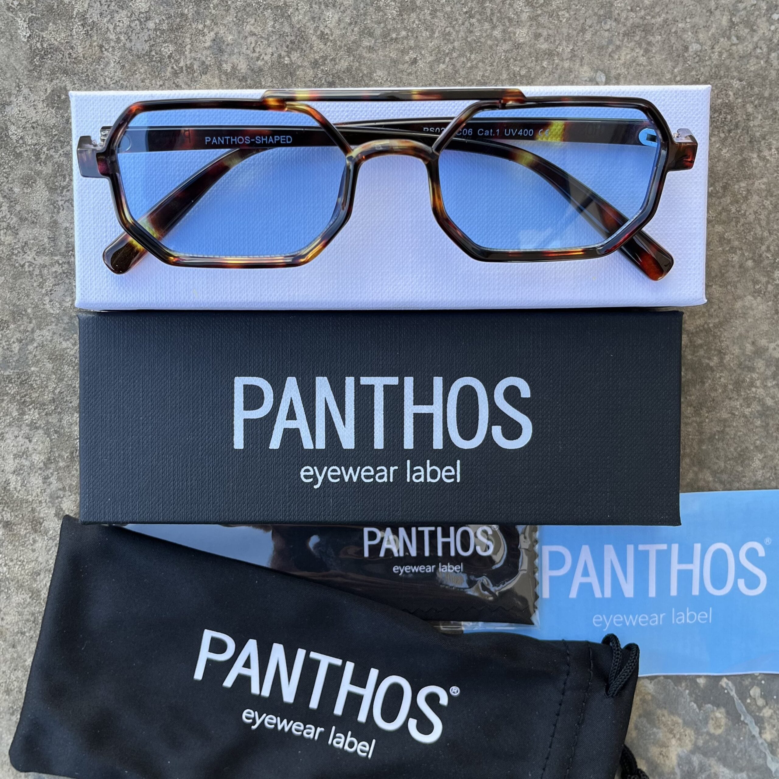 Shaped / Tortoise Blue