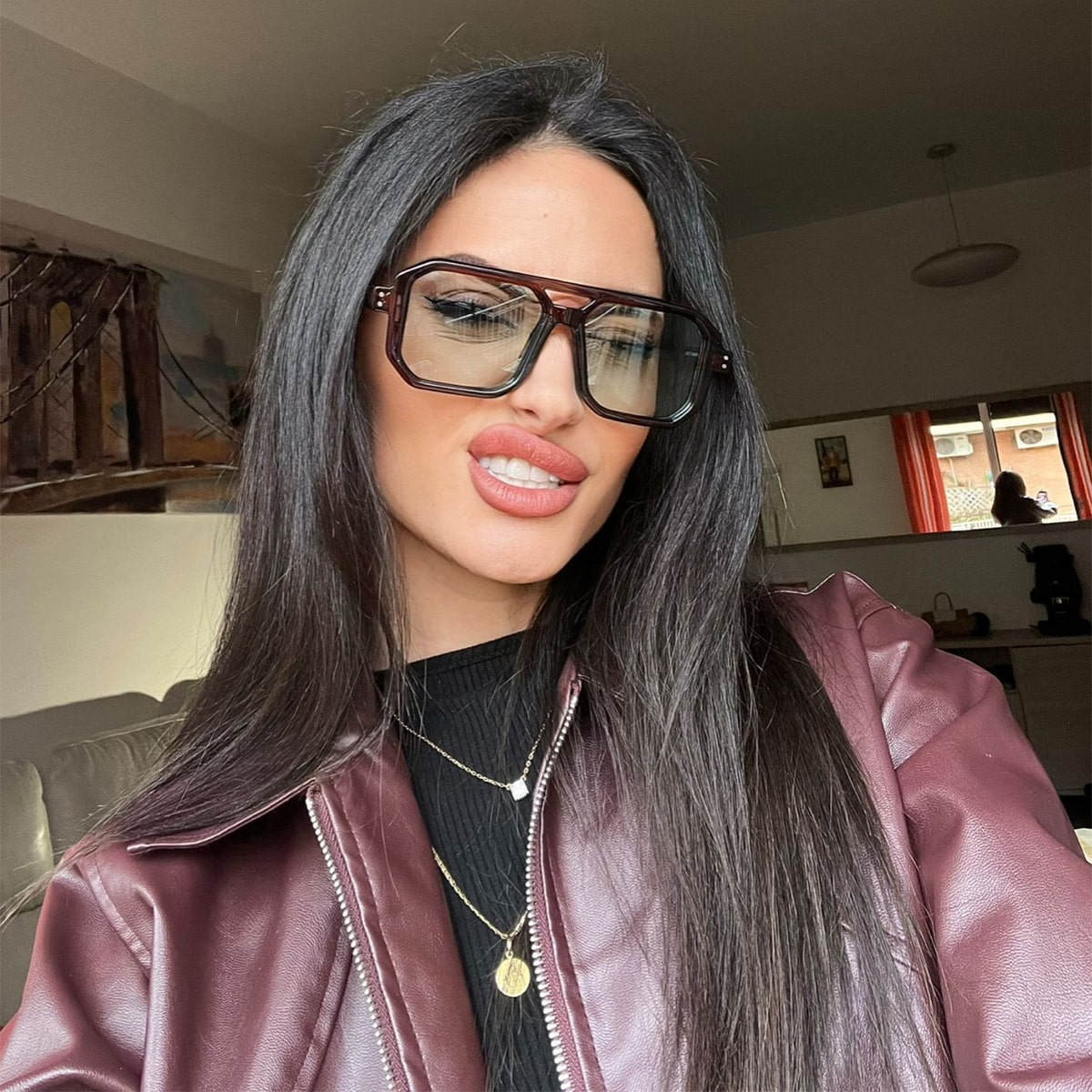 Stock / Burgundy Green